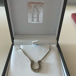 Kelly Herd Horseshoe necklace